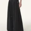 Pantaloni din bumbac fleece și cașmir Pantaloni din bumbac fleece și cașmir