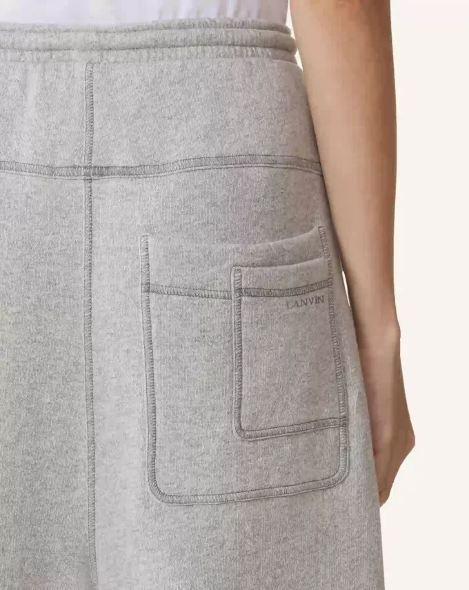 Pantaloni din bumbac jersey Pantaloni din bumbac jersey