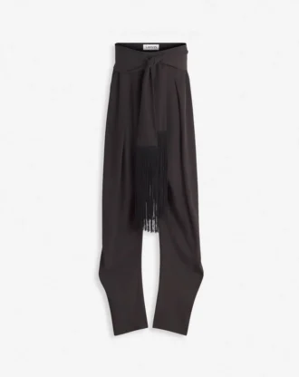 Pantaloni din lână și viscoză