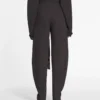 Pantaloni din lână și viscoză Pantaloni din lână și viscoză