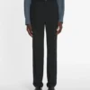 Pantaloni drepți din lână Pantaloni drepți din lână