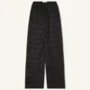 Pantaloni fluizi din viscoză jacquard Pantaloni fluizi din viscoză jacquard