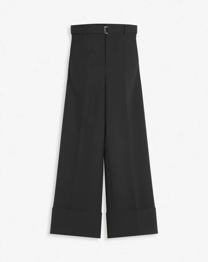 Pantaloni largi cu manșete Pantaloni largi cu manșete