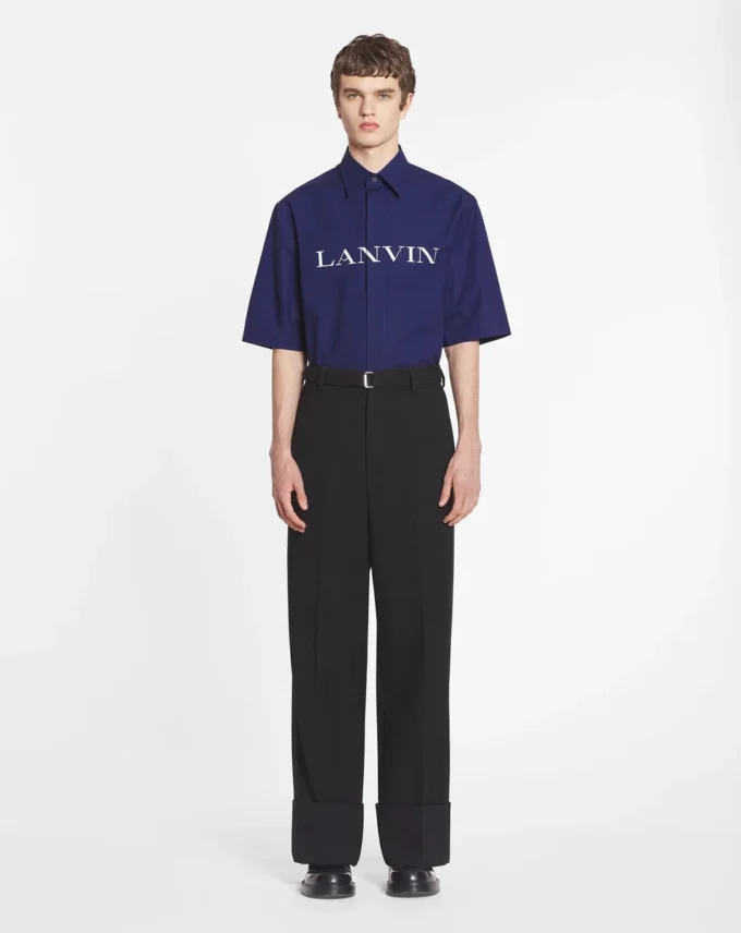 Pantaloni largi cu manșete Pantaloni largi cu manșete