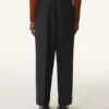 Pantaloni largi din flanel Pantaloni largi din flanel