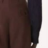 Pantaloni largi din flanel Pantaloni largi din flanel