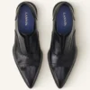 Pantofi brogue Oxford din piele lucioasă Pantofi brogue Oxford din piele lucioasă