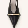 Pantofi cu baretă din piele Lanvin Bow Pantofi cu baretă din piele Lanvin Bow