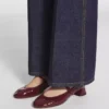 Pantofi cu toc Mary Jane din piele lucioasă Pantofi cu toc Mary Jane din piele lucioasă