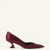 Pantofi cu toc înalt Midnight Step din piele