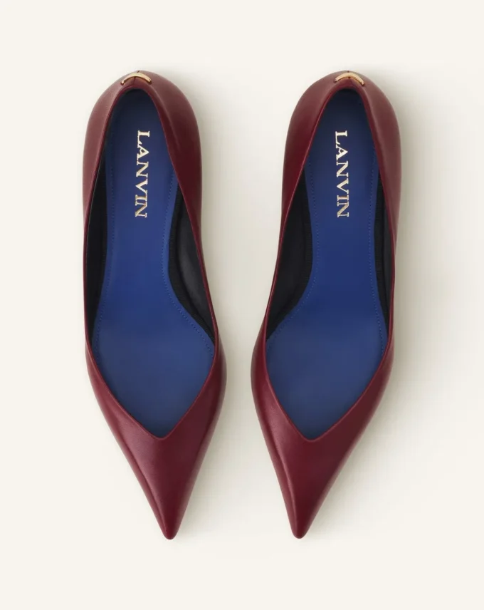 Pantofi cu toc înalt Midnight Step din piele