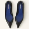 Pantofi cu toc înalt Midnight Step din piele