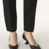 Pantofi cu toc înalt Midnight Step din piele