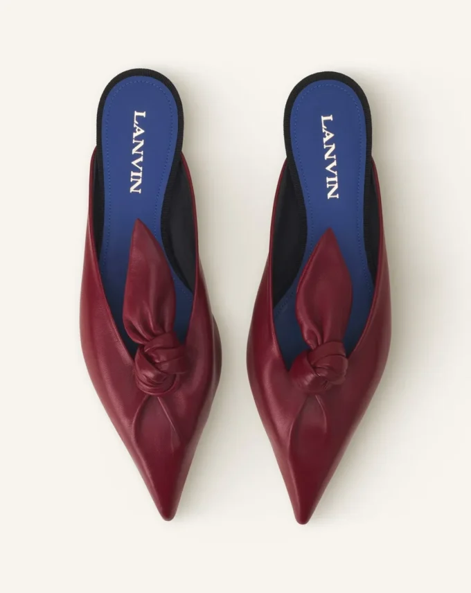 Pantofi mules din piele Midnight Step