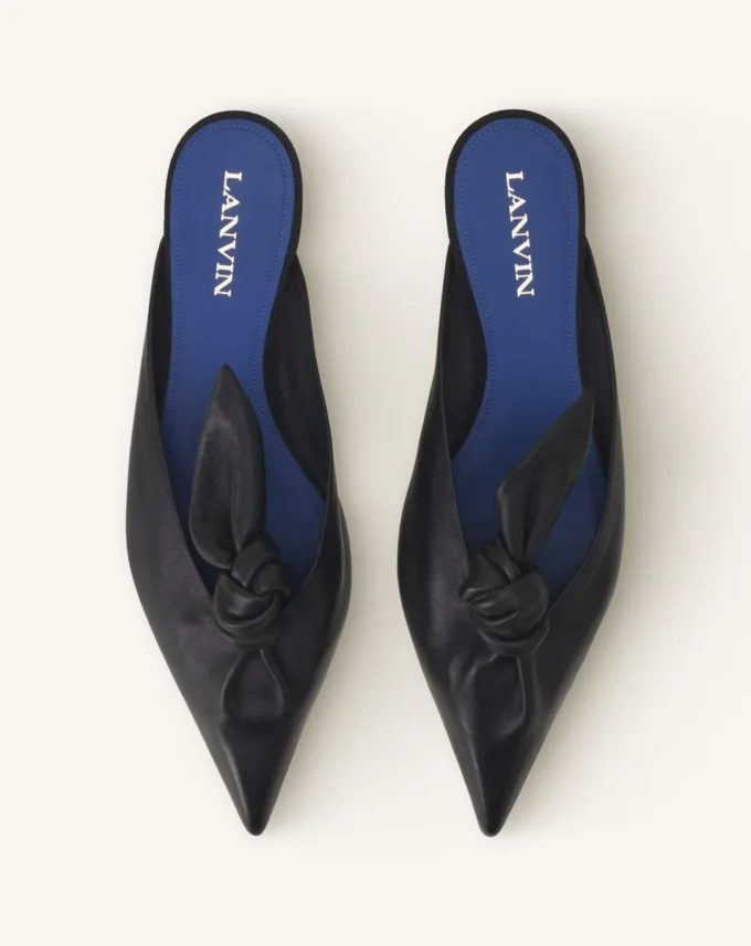 Pantofi mules din piele Midnight Step