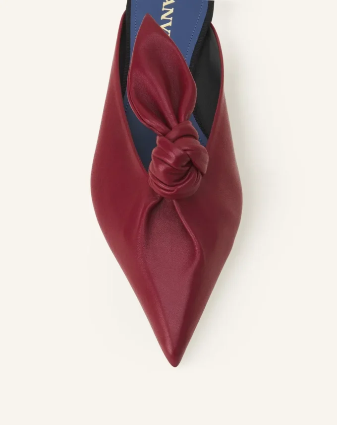 Pantofi mules din piele Midnight Step