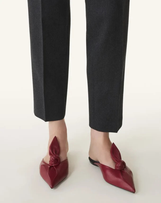 Pantofi mules din piele Midnight Step