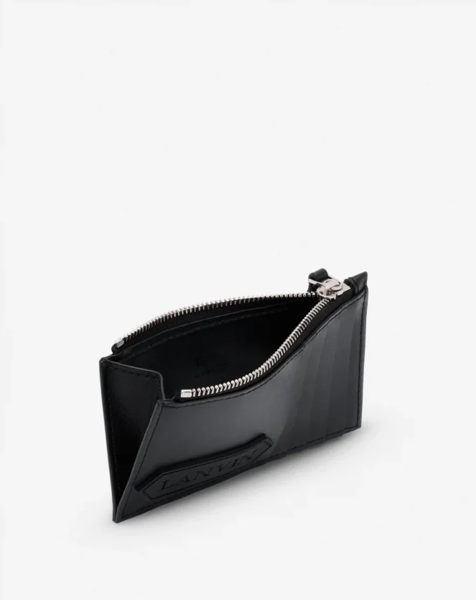 Portcard din piele cu semnătura Lanvin Portcard din piele cu semnătura Lanvin