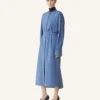 Rochie cămașă din bumbac poplin Rochie cămașă din bumbac poplin