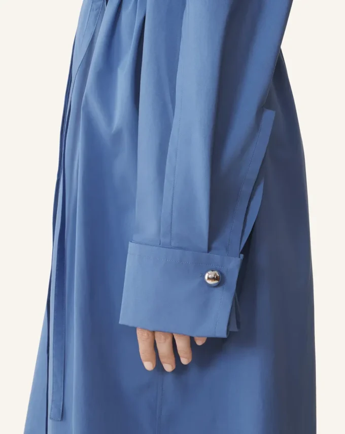 Rochie cămașă din bumbac poplin Rochie cămașă din bumbac poplin