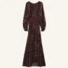 Rochie din catifea devoré