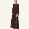 Rochie din catifea devoré
