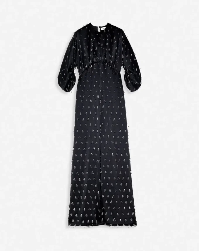 Rochie lungă brodată Rochie lungă brodată