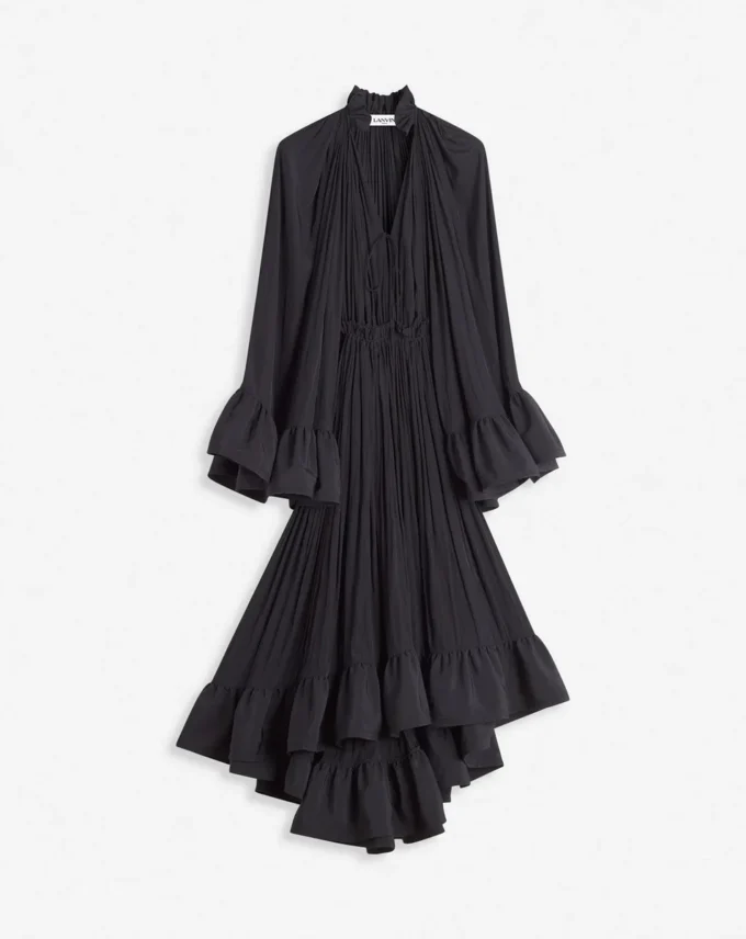 Rochie midi Charmeuse