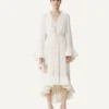 Rochie midi Charmeuse