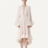 Rochie midi Charmeuse