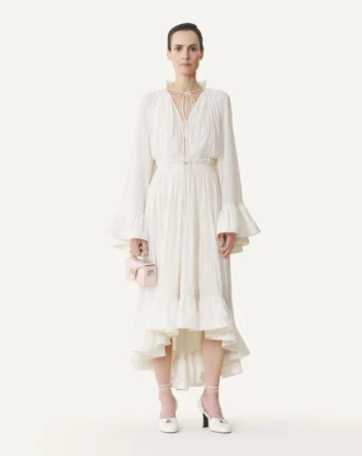 Rochie midi Charmeuse