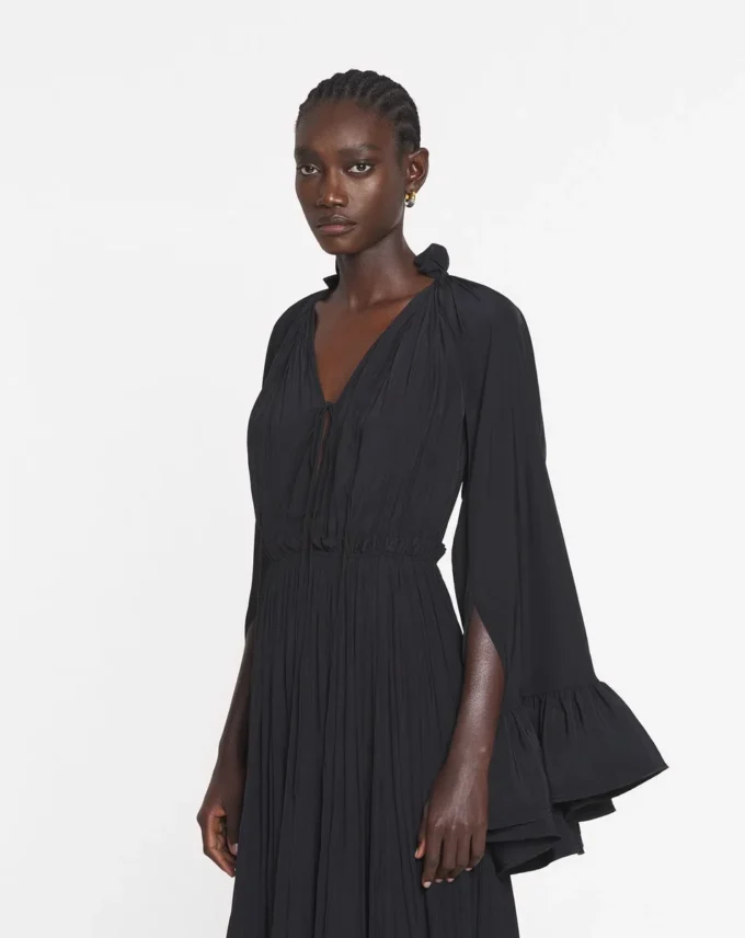 Rochie midi Charmeuse