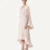 Rochie midi Charmeuse