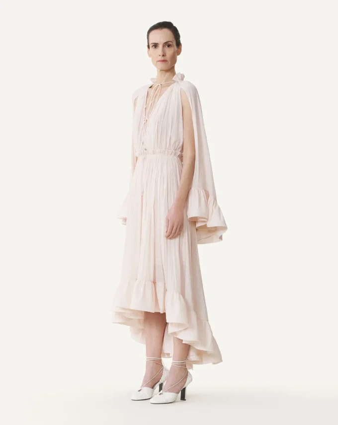 Rochie midi Charmeuse