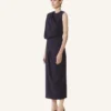Rochie midi din flanel