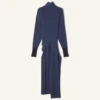 Rochie midi din lână și cașmir Rochie midi din lână și cașmir