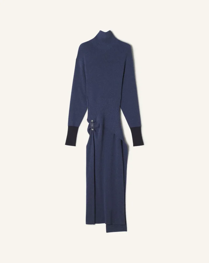 Rochie midi din lână și cașmir Rochie midi din lână și cașmir