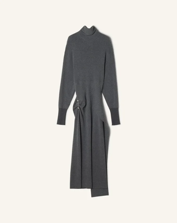 Rochie midi din lână și cașmir Rochie midi din lână și cașmir