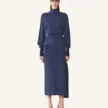 Rochie midi din lână și cașmir Rochie midi din lână și cașmir