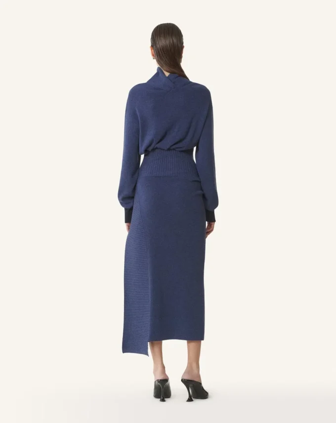 Rochie midi din lână și cașmir Rochie midi din lână și cașmir