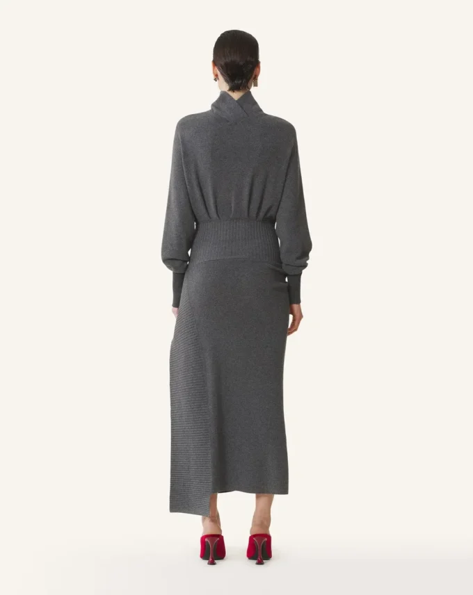 Rochie midi din lână și cașmir Rochie midi din lână și cașmir