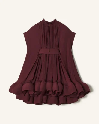 Rochie scurtă din charmeuse