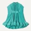 Rochie scurtă din charmeuse
