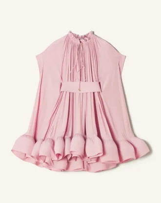 Rochie scurtă din charmeuse