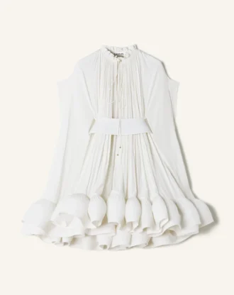 Rochie scurtă din charmeuse