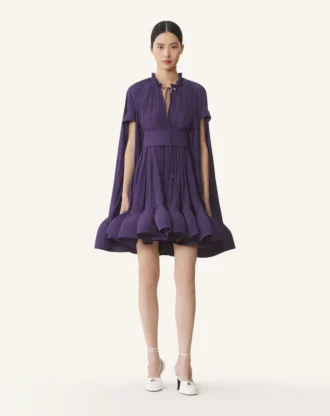 Rochie scurtă din charmeuse