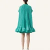 Rochie scurtă din charmeuse