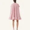 Rochie scurtă din charmeuse