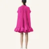 Rochie scurtă din charmeuse
