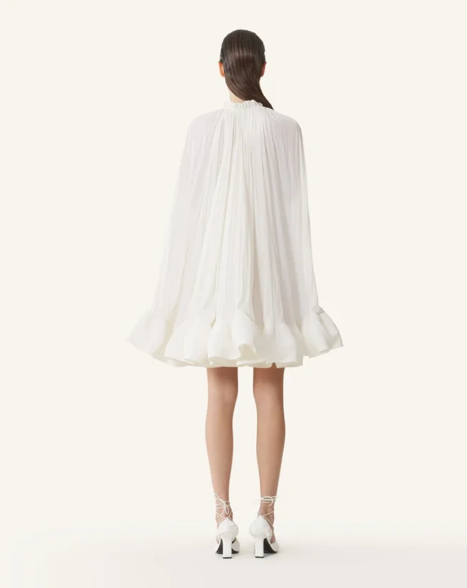 Rochie scurtă din charmeuse